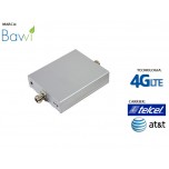 Kit Antena + Amplificador de Señal Celular 65db Doble Banda 850-2100 Mhz 3G  CDMA / 4G LTE + 1 Panel Repetidor